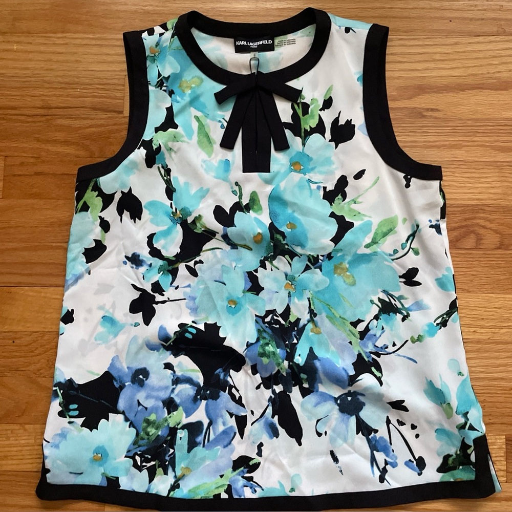 Karl Lagerfeld‎ Paris Floral Top - M